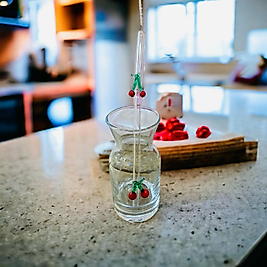 Figürlü Cam Karaf Seti