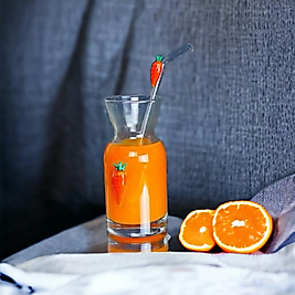 Figürlü Cam Karaf Seti