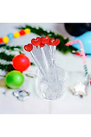 nazarboncuğu Lüks 6lı Cam Figürlü Çay Kaşığı